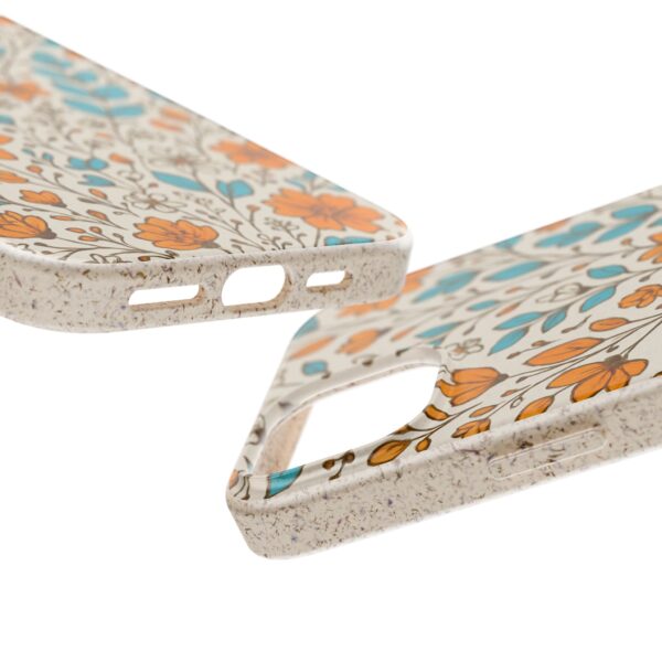 Floral Biodegradable Phone Case - Eco-Friendly Design for Nature Lovers