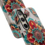 Colorful Mandala Phone Cover, Bohemian Style Accessory, Unique Gift for Her, Stylish Smartphone Protection