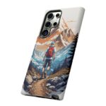 Adventure Phone Case, Mountain Hiking Phone Cover, Outdoor Enthusiast Gift, Nature Lover Accessory, Travel Cell Phone Protector