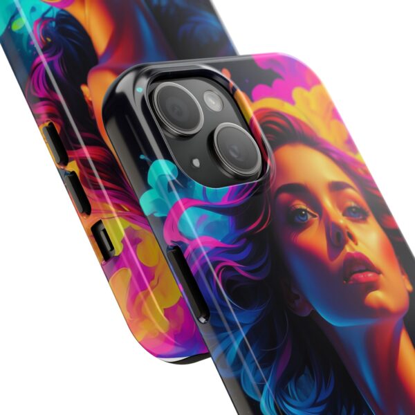 Vibrant, Colorful Woman Design - Tough Phone Case