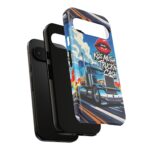 Cool Phone Case for Truck Lovers, Trucking Gifts, Unique Truck Driver Accessories, Kiss Mutha Truckin Cash Design, Fun Car Enthusiast Gift