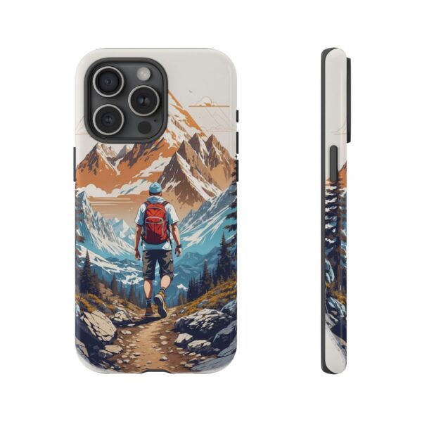 Adventure Phone Case, Mountain Hiking Phone Cover, Outdoor Enthusiast Gift, Nature Lover Accessory, Travel Cell Phone Protector