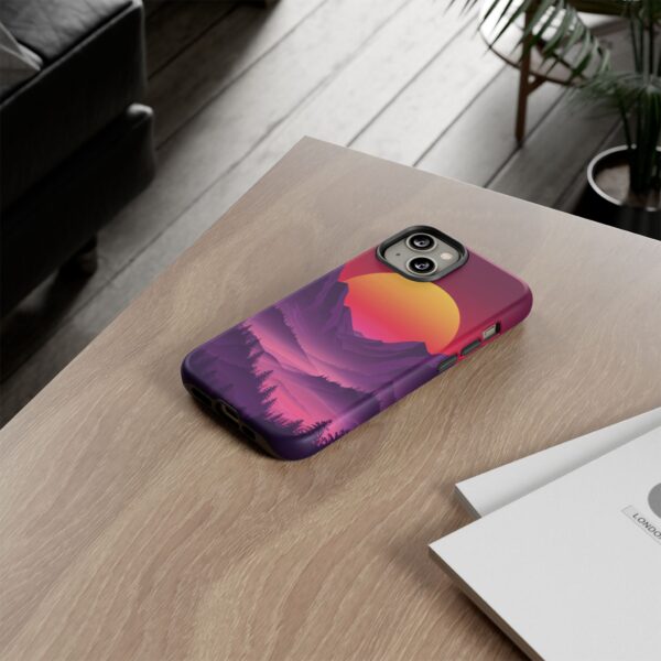 Mountain Sunset Phone Case - Tough Cases for Nature Lovers