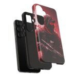 Red Urban Warrior Phone Case for Gamers & Action Fans