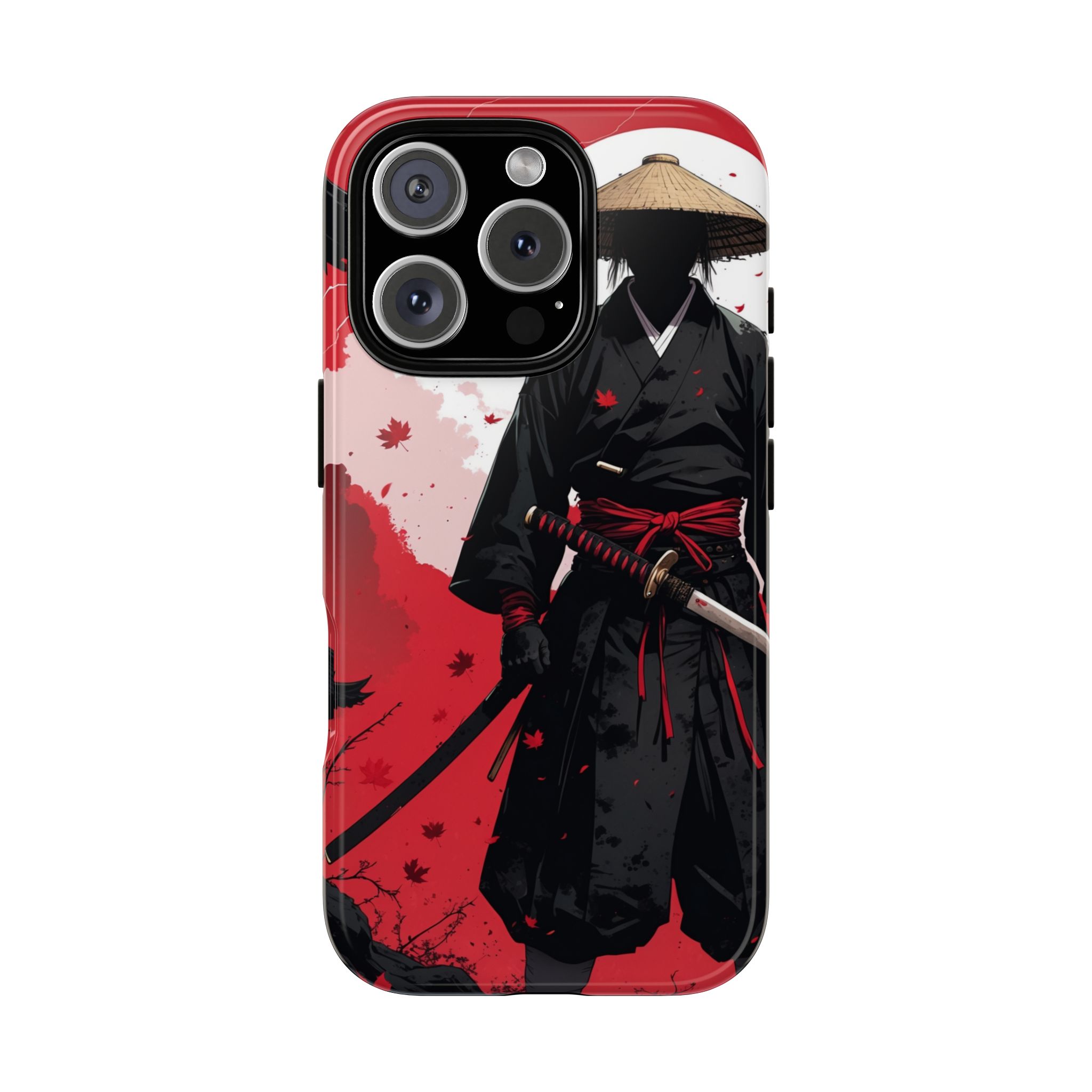 Samurai Warrior Phone Case - Tough Cases with Bold Design