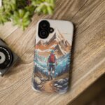 Adventure Phone Case, Mountain Hiking Phone Cover, Outdoor Enthusiast Gift, Nature Lover Accessory, Travel Cell Phone Protector