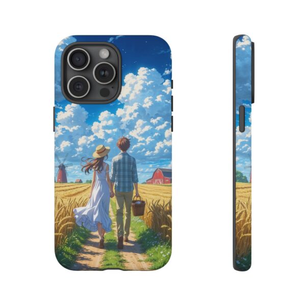 Couple Phone Case – Romantic Landscape Design