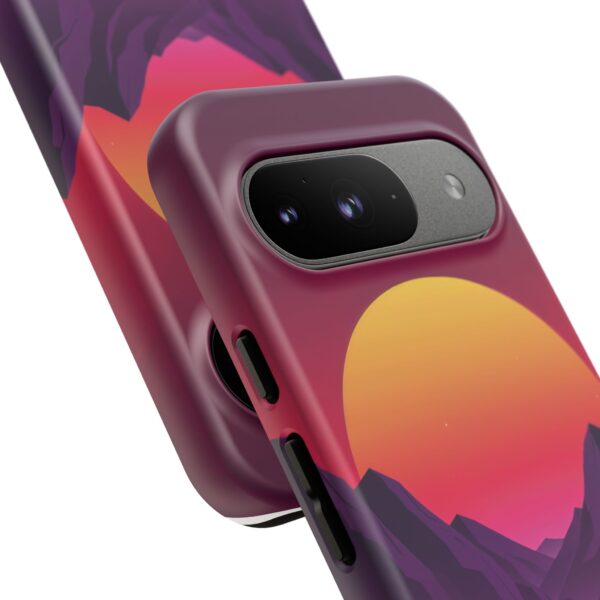 Mountain Sunset Phone Case - Tough Cases for Nature Lovers