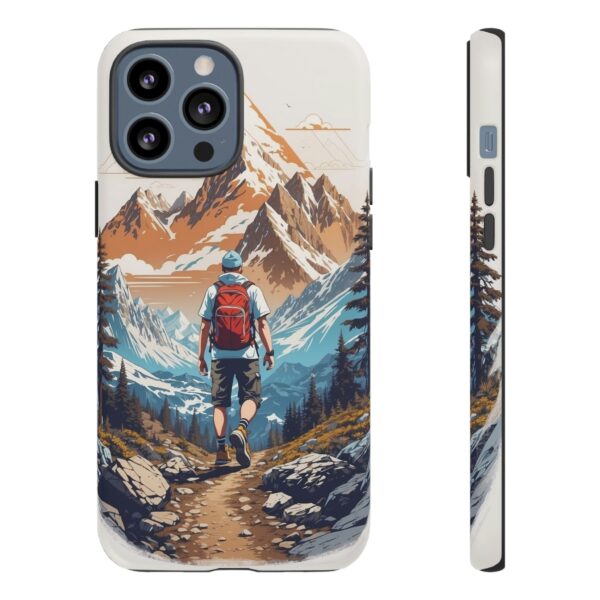 Adventure Phone Case, Mountain Hiking Phone Cover, Outdoor Enthusiast Gift, Nature Lover Accessory, Travel Cell Phone Protector
