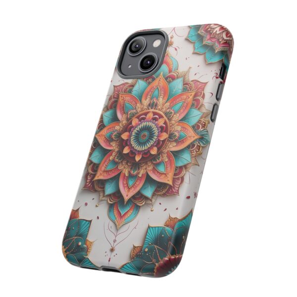 Mandala Phone Case, Colorful Floral Design, Bohemian Style, Tough Cases, Gift for Her