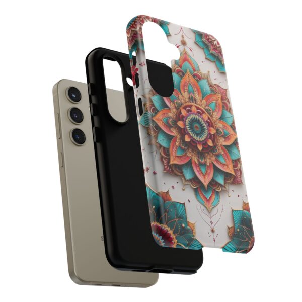 Mandala Phone Case, Colorful Floral Design, Bohemian Style, Tough Cases, Gift for Her
