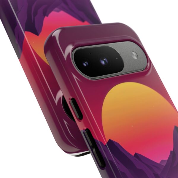 Mountain Sunset Phone Case - Tough Cases for Nature Lovers
