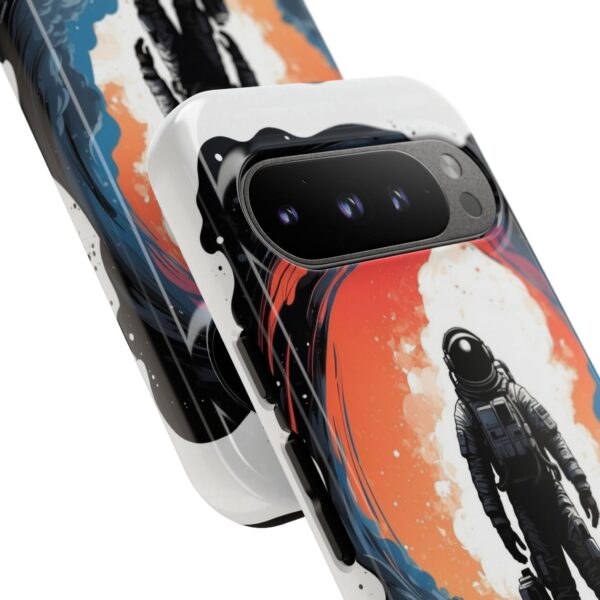 Astronaut Case, Tough Phone Cover, Galaxy Art Protector, Space Lover Gift, Unique Mobile Accessory