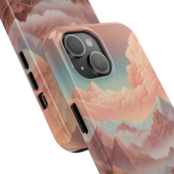 Mountain Reflection Tough Phone Case - Nature-Inspired Design for Adventurers