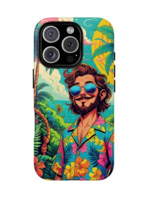 Stylish Hawaiian Tough Phone Case - Perfect for Trendsetters & Everyday Use