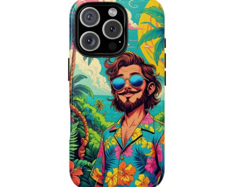 Stylish Hawaiian Tough Phone Case - Perfect for Trendsetters & Everyday Use