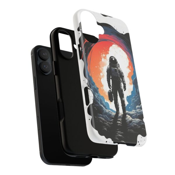 Astronaut Case, Tough Phone Cover, Galaxy Art Protector, Space Lover Gift, Unique Mobile Accessory