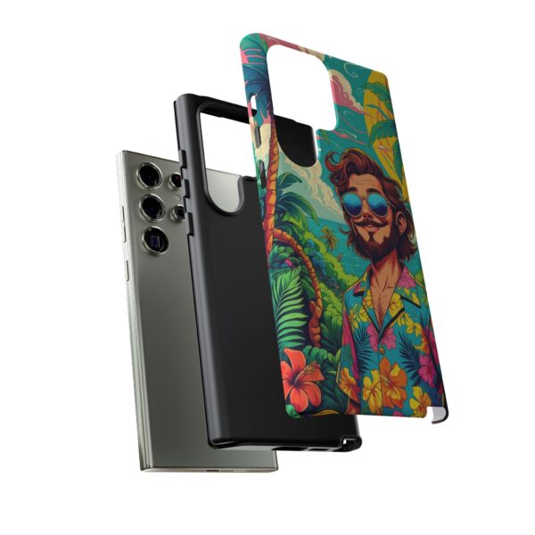 Stylish Hawaiian Tough Phone Case - Perfect for Trendsetters & Everyday Use