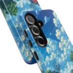 Dog-Themed Phone Case, Whimsical Pet Lover Case, Cute Animal Accessory, Nature Scene Protection, Gift for Dog Owners