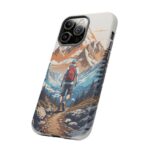 Adventure Phone Case, Mountain Hiking Phone Cover, Outdoor Enthusiast Gift, Nature Lover Accessory, Travel Cell Phone Protector