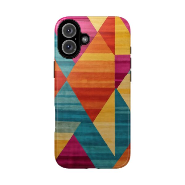 Colorful Geometric, Abstract, Stylish, Modern Smartphone Cover, Gift for Her/Him, Trendy Accessories, Birthday Gift