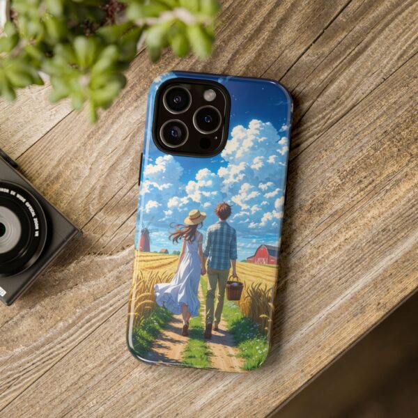 Couple Phone Case – Romantic Landscape Design
