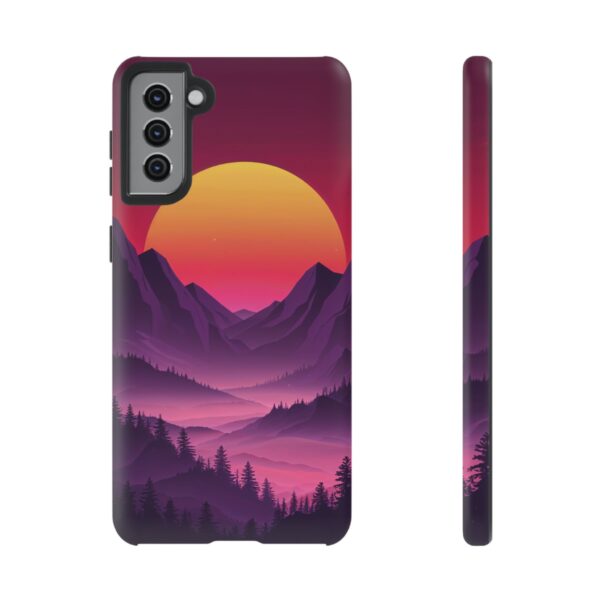 Mountain Sunset Phone Case - Tough Cases for Nature Lovers