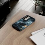 Stormy Seas Tough Phone Case - Pirate Ship Design