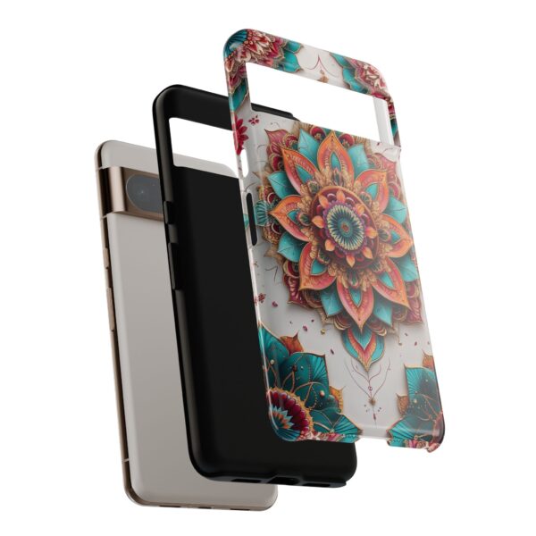 Mandala Phone Case, Colorful Floral Design, Bohemian Style, Tough Cases, Gift for Her