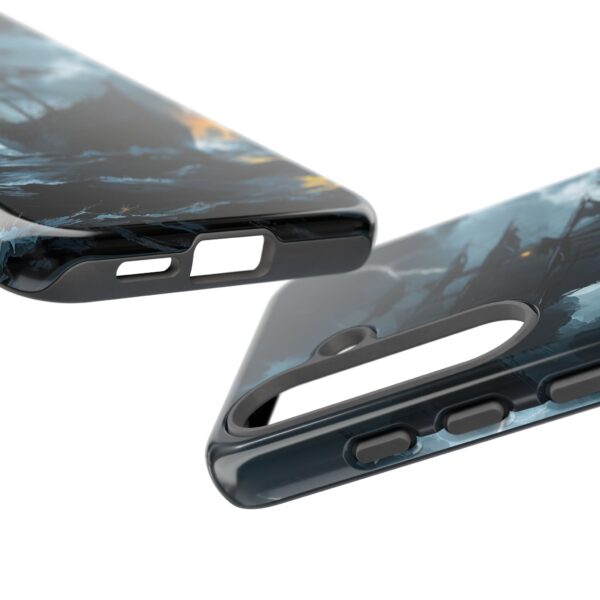 Stormy Seas Tough Phone Case - Pirate Ship Design