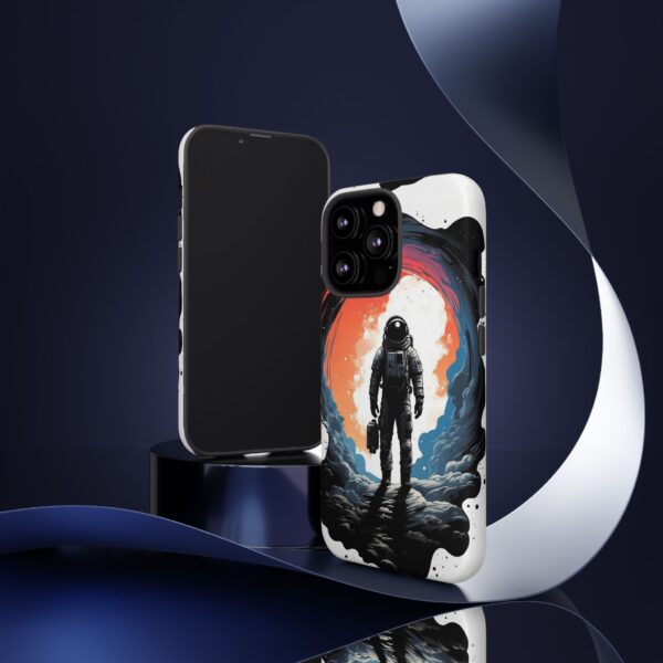 Astronaut Case, Tough Phone Cover, Galaxy Art Protector, Space Lover Gift, Unique Mobile Accessory