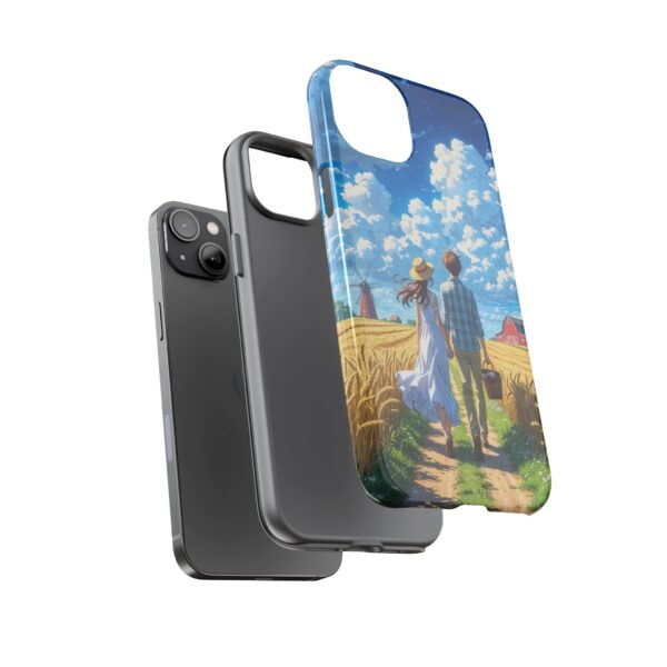 Couple Phone Case – Romantic Landscape Design