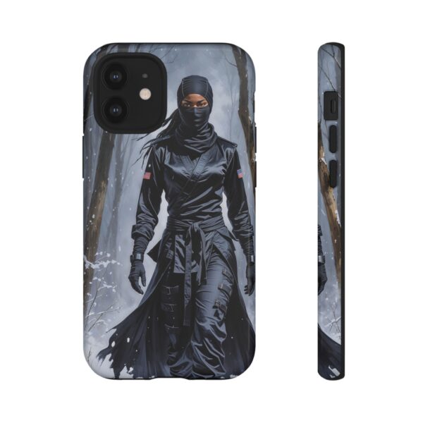 Artistic Phone Case, Ninja Aesthetic, Unique Smartphone Cover, Adventurous Spirit