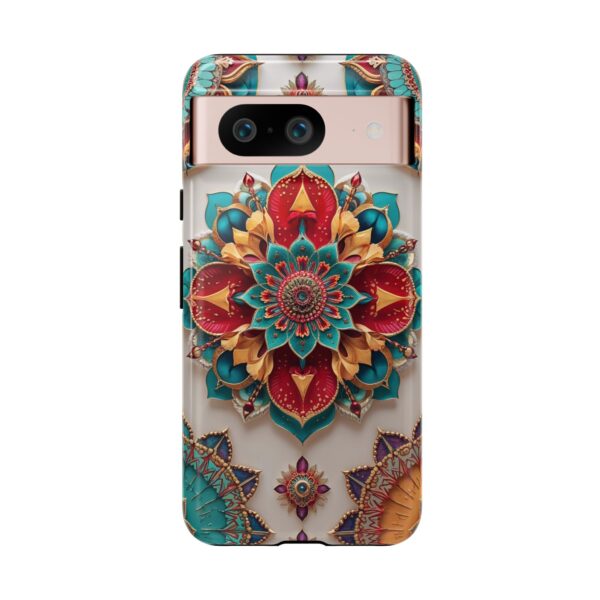 Colorful Mandala Phone Cover, Bohemian Style Accessory, Unique Gift for Her, Stylish Smartphone Protection
