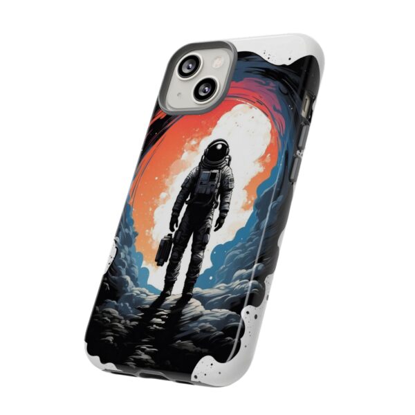 Astronaut Case, Tough Phone Cover, Galaxy Art Protector, Space Lover Gift, Unique Mobile Accessory