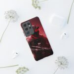 Red Urban Warrior Phone Case for Gamers & Action Fans