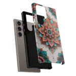 Mandala Phone Case, Colorful Floral Design, Bohemian Style, Tough Cases, Gift for Her