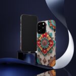Colorful Mandala Phone Cover, Bohemian Style Accessory, Unique Gift for Her, Stylish Smartphone Protection