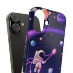 Space Astronaut Slim Phone Case