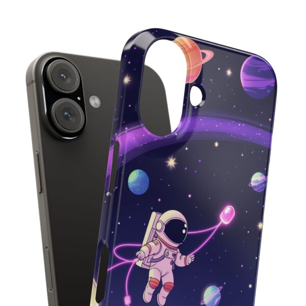 Space Astronaut Slim Phone Case