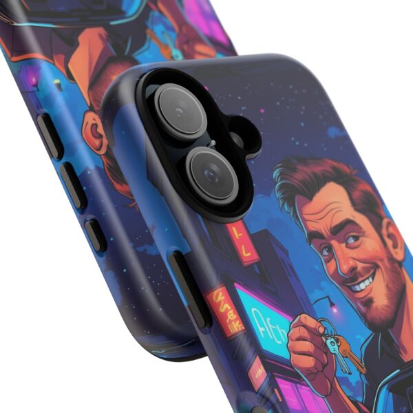Stylish Car Enthusiast Phone Case with Key Design