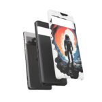 Astronaut Case, Tough Phone Cover, Galaxy Art Protector, Space Lover Gift, Unique Mobile Accessory