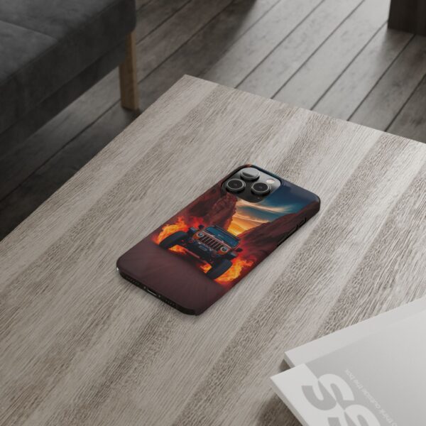 Adventure Jeep Slim Phone Case - Perfect for Off-Road Enthusiasts