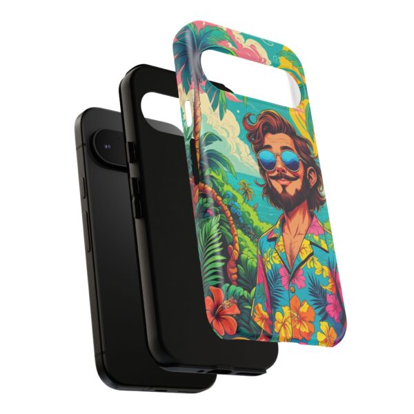 Stylish Hawaiian Tough Phone Case - Perfect for Trendsetters & Everyday Use