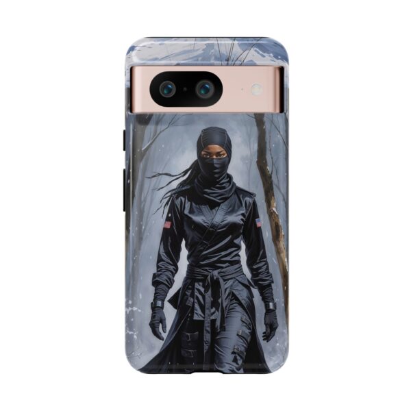 Artistic Phone Case, Ninja Aesthetic, Unique Smartphone Cover, Adventurous Spirit