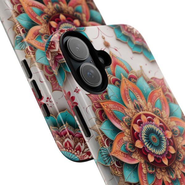 Mandala Phone Case, Colorful Floral Design, Bohemian Style, Tough Cases, Gift for Her