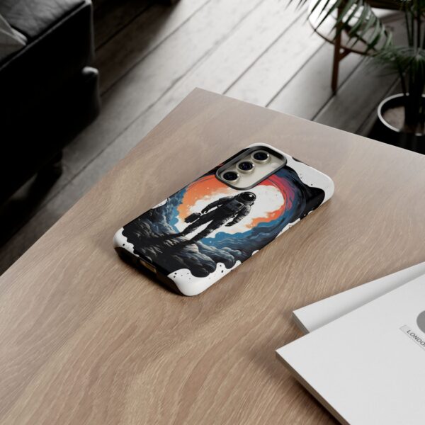 Astronaut Case, Tough Phone Cover, Galaxy Art Protector, Space Lover Gift, Unique Mobile Accessory