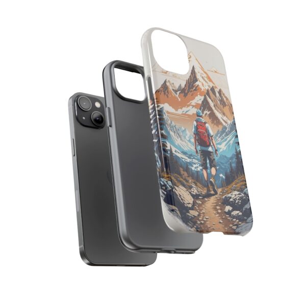 Adventure Phone Case, Mountain Hiking Phone Cover, Outdoor Enthusiast Gift, Nature Lover Accessory, Travel Cell Phone Protector