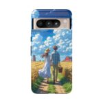 Couple Phone Case – Romantic Landscape Design