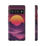 Mountain Sunset Phone Case - Tough Cases for Nature Lovers
